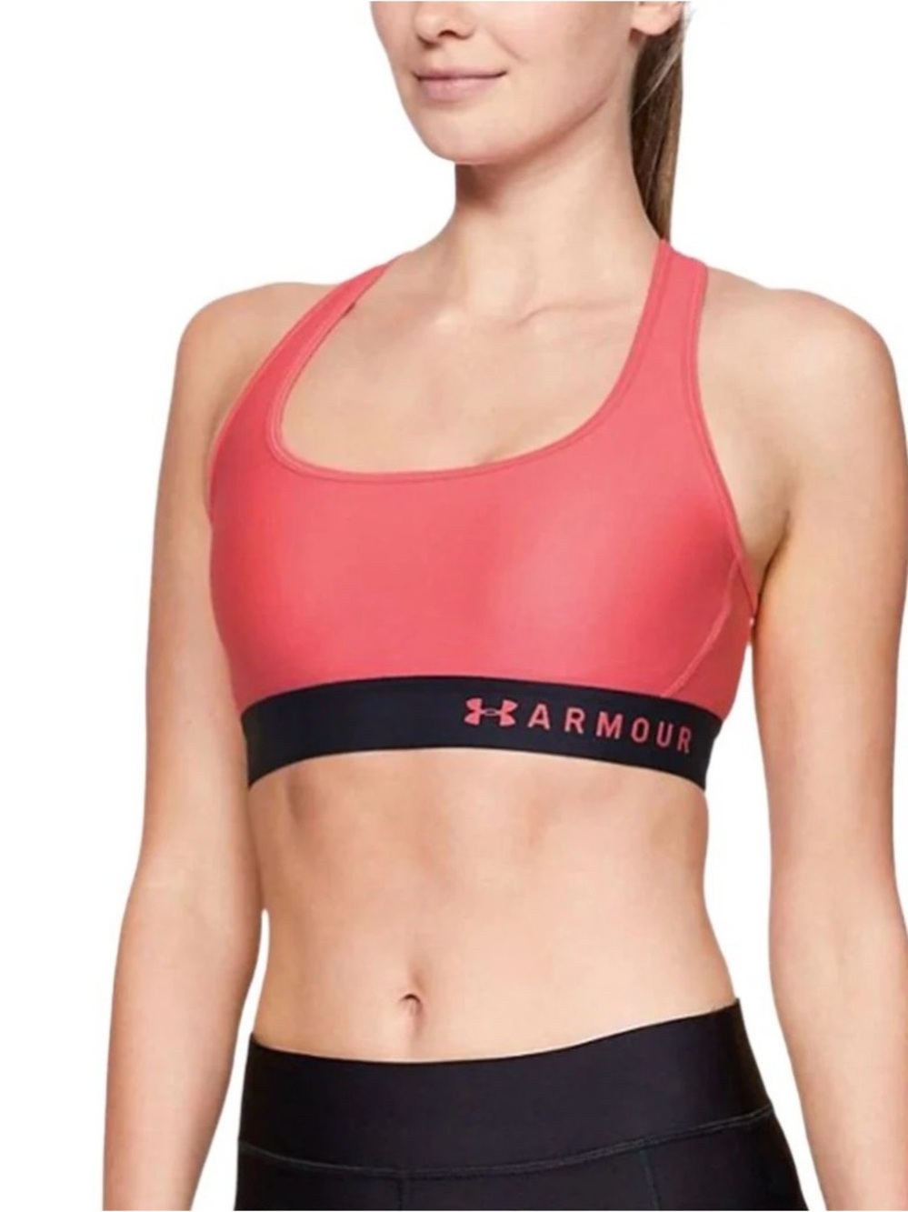 Under Armour Mid Crossback Sports Bra